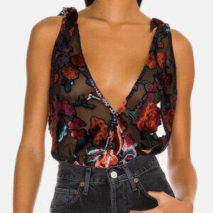 Free People Velvet Tie Tank